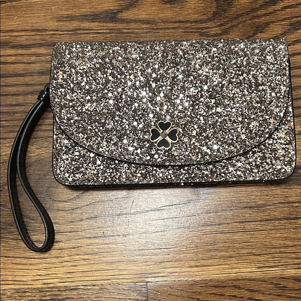 NWT Kate Spade Glittering Evening Clutch